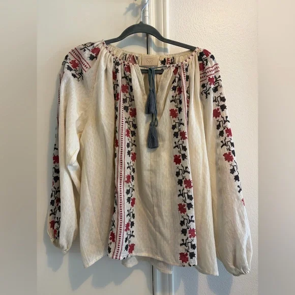 Anthropologie Colentina Peasant Blouse XS - Picture 3 of 5